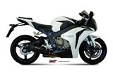 Silencer Exhaust Mivv Suono Black Black Stainless Steel Honda Cbr 1000 Rr 2008 - 2013