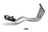 Full System 1 In 1 Exhaust Mivv Gp Pro Carbon Honda Cb 650 F 2014 - 2018