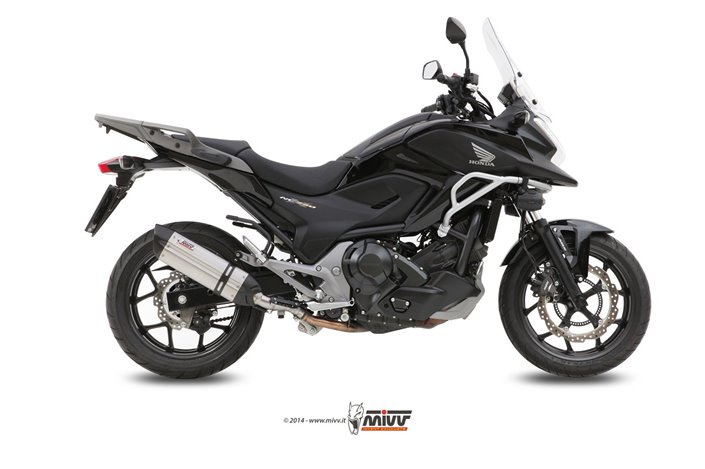 Schalldämpfer Escape Mivv Suono Edelstahl Honda Nc 750 SX 2014 - 2015