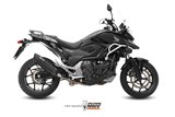 Schalldämpfer Escape Mivv Suono Schwarz Schwarz Edelstahl Honda Nc 750 SX 2014 - 2015