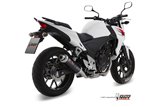 Schalldämpfer Escape Mivv Gp Carbon Honda Cb 500 FX 2013 - 2015