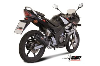 sistema di scarico completo H.043.L2SC Mivv GP CARBONIO CON COPPA CARBONIO Honda CBR 125 R 2004-2010