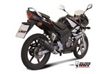 sistema di scarico completo H.043.L2SC Mivv GP CARBONIO CON COPPA CARBONIO Honda CBR 125 R 2004-2010