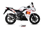 Full System 1 In 1 Exhaust Mivv Suono Stainless Steel Honda Cbr 125 R 2011 - 2016