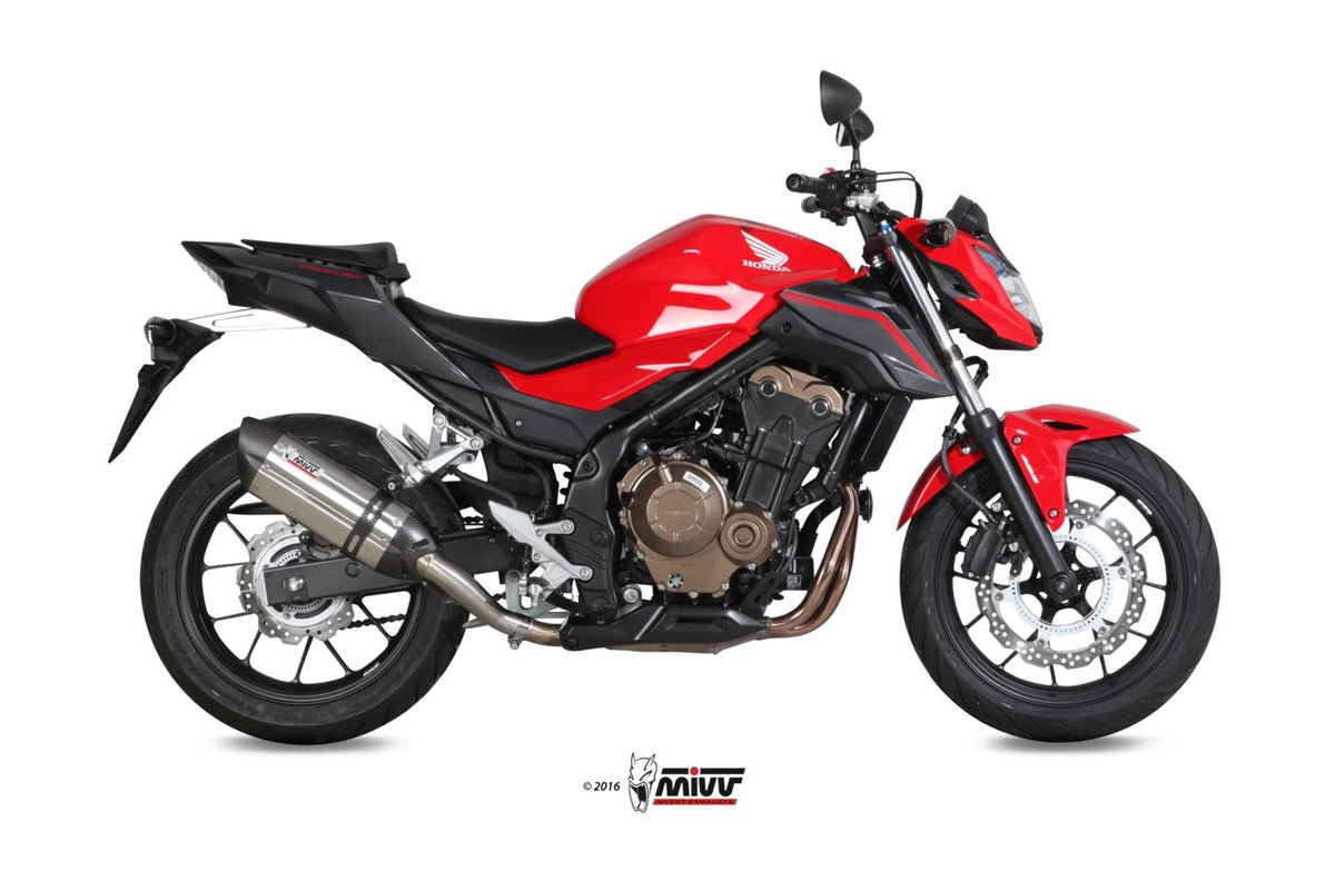 Sistema Di Scarico Terminale H.062.L7 Mivv Suono Inox Honda Cb 500 F 2016 - 2018