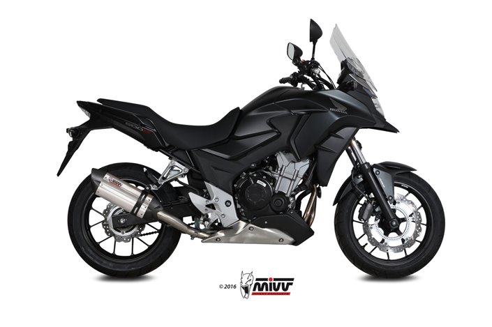 Sistema Di Scarico Terminale H.061.L7 Mivv Suono Inox Honda Cb 500 X 2016