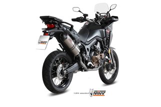 DeKatalysator Escape Mivv Edelstahl Honda Crf 1000 L Africa Twin 2016 - 2019