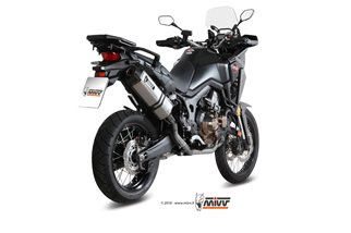 Decatalyseur Echappement Mivv Inox Honda Crf 1000 L Africa Twin 2016 - 2019