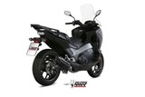 Silencieux Echappement Mivv Suono Noir Noir Inox Honda Integra 750 2016 - 2020