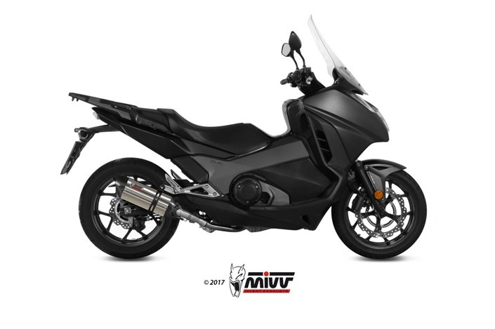 Schalldämpfer Escape Mivv Suono Edelstahl Honda Integra 750 2016 - 2020