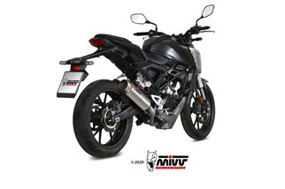 Full System 1 In 1 Exhaust Mivv Gp Pro Titanium Honda Cb 125 R 2018 - 2020