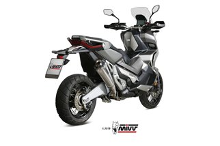 Silencieux Echappement Mivv Delta Race Inox Honda X-Adv 750 2017 - 2022