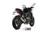 Full System 1 In 1 Exhaust Mivv Gp Pro Titanium Honda Cb 650 R 2019 - 2022