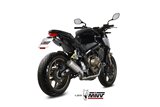 Full System 1 In 1 Exhaust Mivv Mk3 Stainless Steel Honda Cb 650 R 2019 - 2022