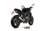 Full System 1 In 1 Exhaust Mivv Delta Race Stainless Steel Honda Cb 650 R 2019 - 2022