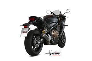 Full System 1 In 1 Exhaust Mivv Mk3 Carbon Honda Cbr 650 R 2019 - 2022