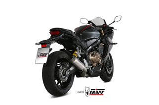 Full System 1 In 1 Exhaust Mivv Mk3 Stainless Steel Honda Cbr 650 R 2019 - 2022