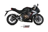 Système Complet 1 En 1 Echappement Mivv Gp Pro Noir Noir Inox Honda Cbr 650 R 2019 - 2022