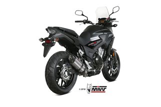 Schalldämpfer Escape Mivv Suono Edelstahl Honda Cb 500 X 2017 - 2022