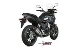 Schalldämpfer Escape Mivv Suono Edelstahl Honda Cb 500 X 2017 - 2022