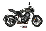 Sistema di Scarico Terminale H.068.LDRB Mivv Delta Race Inox Nero Honda Cb 1000 R 2018 - 2024