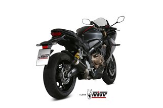 Sistema di scarico Completo H.072.SM3B Mivv MK3 INOX NERO Honda CBR 650 R 2019-2023