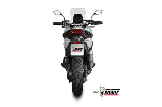 sistema Di Scarico Terminale H.066.LDKX Mivv DAKAR INOX Honda X-ADV 750 2017-2024