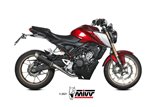 Système Complet 1 En 1 Echappement Mivv Gp Pro Noir Noir Inox Honda Cb 125 R 2021 - 2022