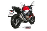 Schalldämpfer Escape Mivv Suono Edelstahl Honda Cb 500 F 2019 - 2022