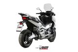 Silencieux Echappement Mivv Delta Race Noir Inox Noir Honda Forza 750 2021 - 2022