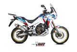 Silencer Exhaust Mivv Dakar Stainless Steel Honda Crf 1100 L Africa Twin 2020 - 2022