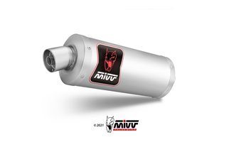 Silencer Exhaust Mivv Dakar Stainless Steel Honda Crf 1100 L Africa Twin 2020 - 2022