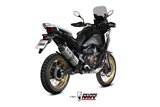 Schalldämpfer Escape Mivv Speed Edge Edelstahl Honda Crf 1100 L Africa Twin 2020 - 2022