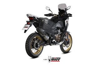 Schalldämpfer Escape Mivv Speed Edge Edelstahl Honda Crf 1100 L Africa Twin 2020 - 2022