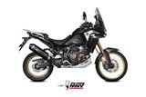 Schalldämpfer Escape Mivv Speed Edge Schwarz Schwarz Edelstahl Honda Crf 1100 L Africa Twin 2020 - 2022