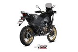 Schalldämpfer Escape Mivv Speed Edge Schwarz Schwarz Edelstahl Honda Crf 1100 L Africa Twin 2020 - 2022