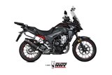 Sistema Di Scarico Terminale H.084.L3C Mivv OVAL CARBONIO CON COPPA CARBONIO Honda CB 500 X 2021-2024