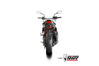 Sistema di Scarico Terminale H.085.LDRC Mivv DELTA RACE CARBONIO Honda CB 750 Hornet 2023-2024