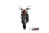 Sistema di Scarico Terminale H.085.LDRC Mivv DELTA RACE CARBONIO Honda CB 750 Hornet 2023-2024