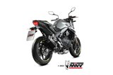 Sistema di Scarico Terminale SR-1 H.085.LR1XB Mivv INOX NERO Honda CB 750 Hornet 2023-2024