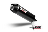 Sistema Di Scarico Terminale H.086.LZC Mivv OVAL INOX NERO CON COPPA CARBONIO Honda XL 750 Transalp 2023-2024