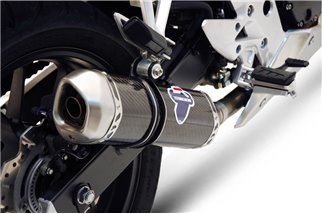 SCARICO TERMINALE SLIP ON RELEVANCE TERMIGNONI H116080CV HONDA CB 500 2013-2015 OMOLOGATO CARBONIO INOX