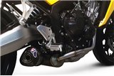 SCARICO COMPLETO RELEVANCE TERMIGNONI H131090CV CON CATALIZZATORE HONDA CB 650 F 2014-2018 OMOLOGATO CARBONIO INOX