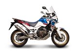 SCARICO COMPLETO SLIP ON RELEVANCE TERMIGNONI H137080TV HONDA CRF 1000L AFRICA TWIN 2016-2017 NON OMOLOGATO ACCIAIO INOX