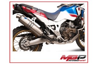 Echappement complet Titanium Honda CRF 1000 F Afrique Twin 2015 2018 H13709400TX Termignoni