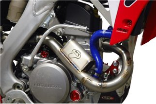 SCARICO COPPIA TERMINALI SLIP ON TERMIGNONI H129094IV HONDA CRF 250 R 2015-2016 CON RACCORDO NON OMOLOGATO INOX