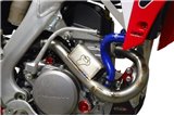 SCARICO COPPIA TERMINALI SLIP ON TERMIGNONI H129094IV HONDA CRF 250 R 2015-2016 CON RACCORDO NON OMOLOGATO INOX