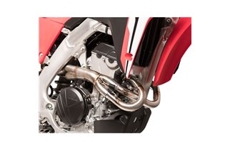 SCARICO COPPIA TERMINALI SLIP ON RELEVANCE C TERMIGNONI H129094IV HONDA CRF 250 R 2015-2016 CON RACCORDO NON OMOLOGATO INOX