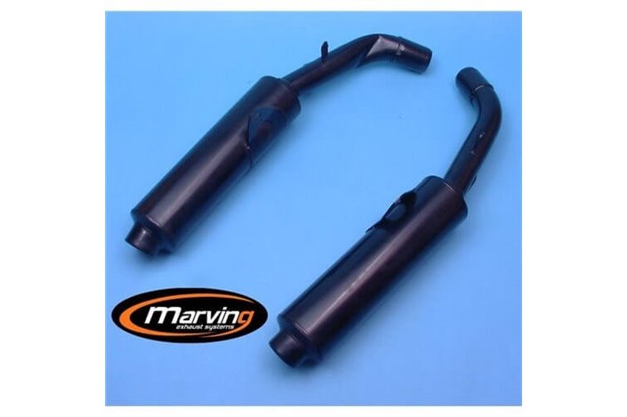 Couple Terminals Exhaustshonda Cbr 1000 F 1986 1988 Marving