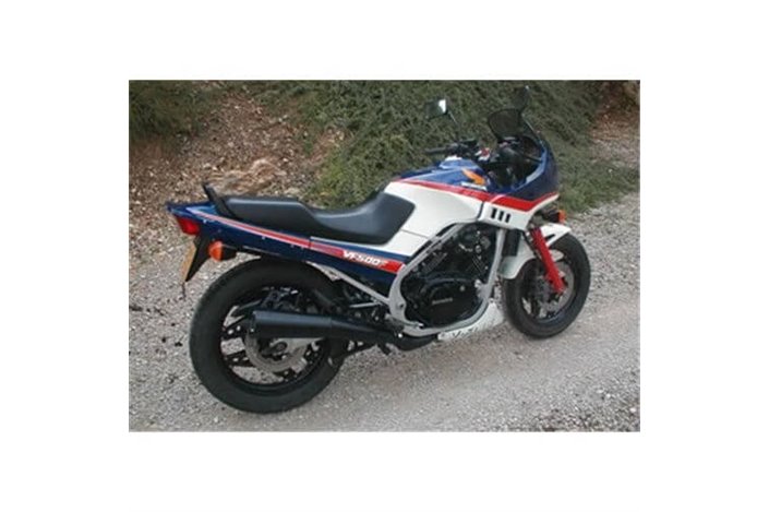 Honda VF 500 F 1984 Terminaux de déchets de silencieux Martaing Silencieux